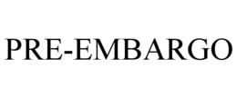 PRE-EMBARGO trademark