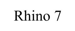 RHINO 7 trademark