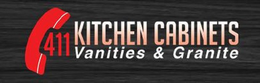 411 KITCHEN CABINETS VANITIES & GRANITE trademark