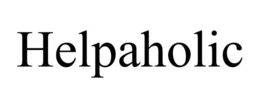 HELPAHOLIC trademark