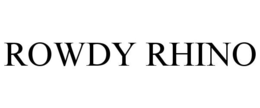 ROWDY RHINO trademark