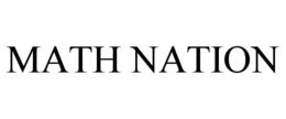 MATH NATION trademark