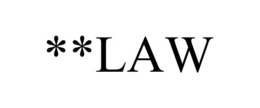 **LAW trademark