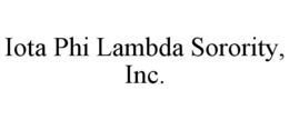 IOTA PHI LAMBDA SORORITY, INC. trademark