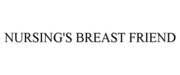 NURSING'S BREAST FRIEND trademark