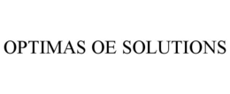 OPTIMAS OE SOLUTIONS trademark