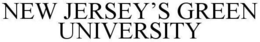 NEW JERSEY'S GREEN UNIVERSITY trademark