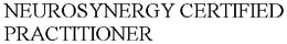 NEUROSYNERGY CERTIFIED PRACTITIONER trademark