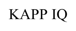 KAPP IQ trademark