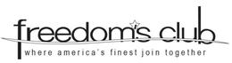 FREEDOM'S CLUB WHERE AMERICA'S FINEST JOIN TOGETHER trademark