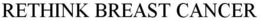 RETHINK BREAST CANCER trademark