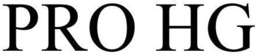 PRO HG trademark