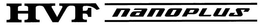 HVF NANOPLUS trademark