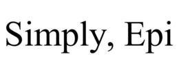 SIMPLY, EPI trademark