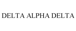 DELTA ALPHA DELTA trademark