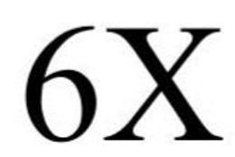 6X trademark