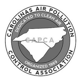 CAROLINAS AIR POLLUTION CONTROL ASSOCIATION DEDICATED TO CLEAN AIR CAPCA ORGANIZED 1969 trademark