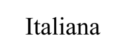 ITALIANA trademark