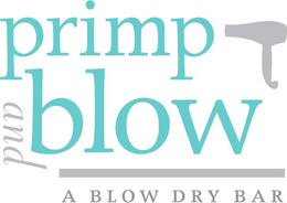 PRIMP AND BLOW A BLOW DRY BAR trademark