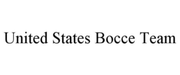 UNITED STATES BOCCE TEAM trademark