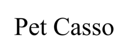 PET CASSO trademark