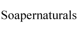 SOAPERNATURALS trademark