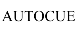 AUTOCUE trademark