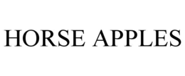 HORSE APPLES trademark