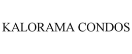 KALORAMA CONDOS trademark