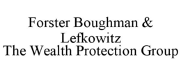 FORSTER BOUGHMAN & LEFKOWITZ THE WEALTH PROTECTION GROUP trademark