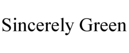 SINCERELY GREEN trademark