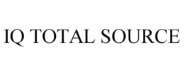 IQ TOTAL SOURCE trademark