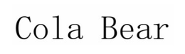 COLA BEAR trademark