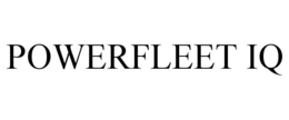 POWERFLEET IQ trademark