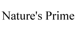 NATURE'S PRIME trademark