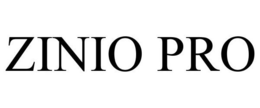 ZINIO PRO trademark