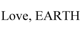 LOVE, EARTH trademark