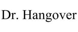 DR. HANGOVER trademark