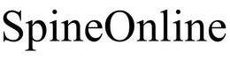 SPINEONLINE trademark