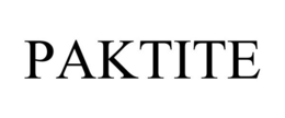 PAKTITE trademark