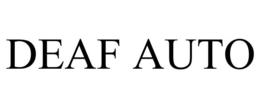 DEAF AUTO trademark