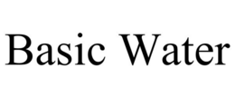 BASIC WATER trademark