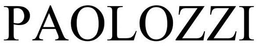 PAOLOZZI trademark