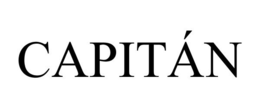 CAPITÁN trademark