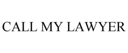 CALL MY LAWYER trademark