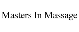 MASTERS IN MASSAGE trademark