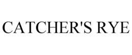 CATCHER'S RYE trademark