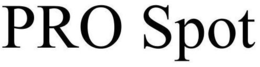 PRO SPOT trademark
