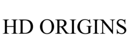 HD ORIGINS trademark