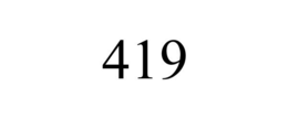 419 trademark